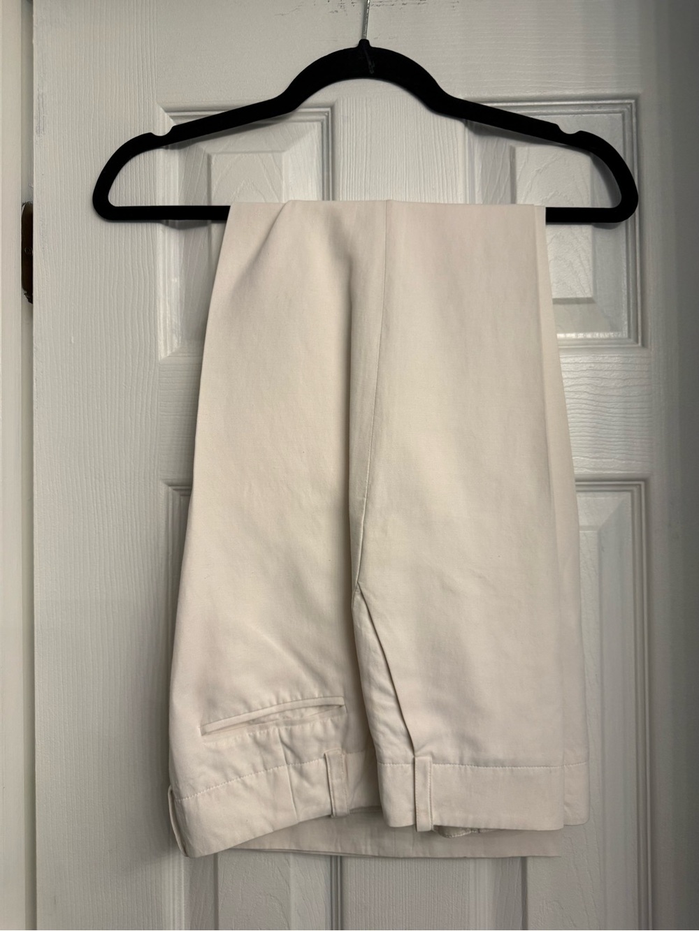 Ann Taylor Cream Women's Blazer Jacket and Pants Suit Set - Picture 3 of 3
